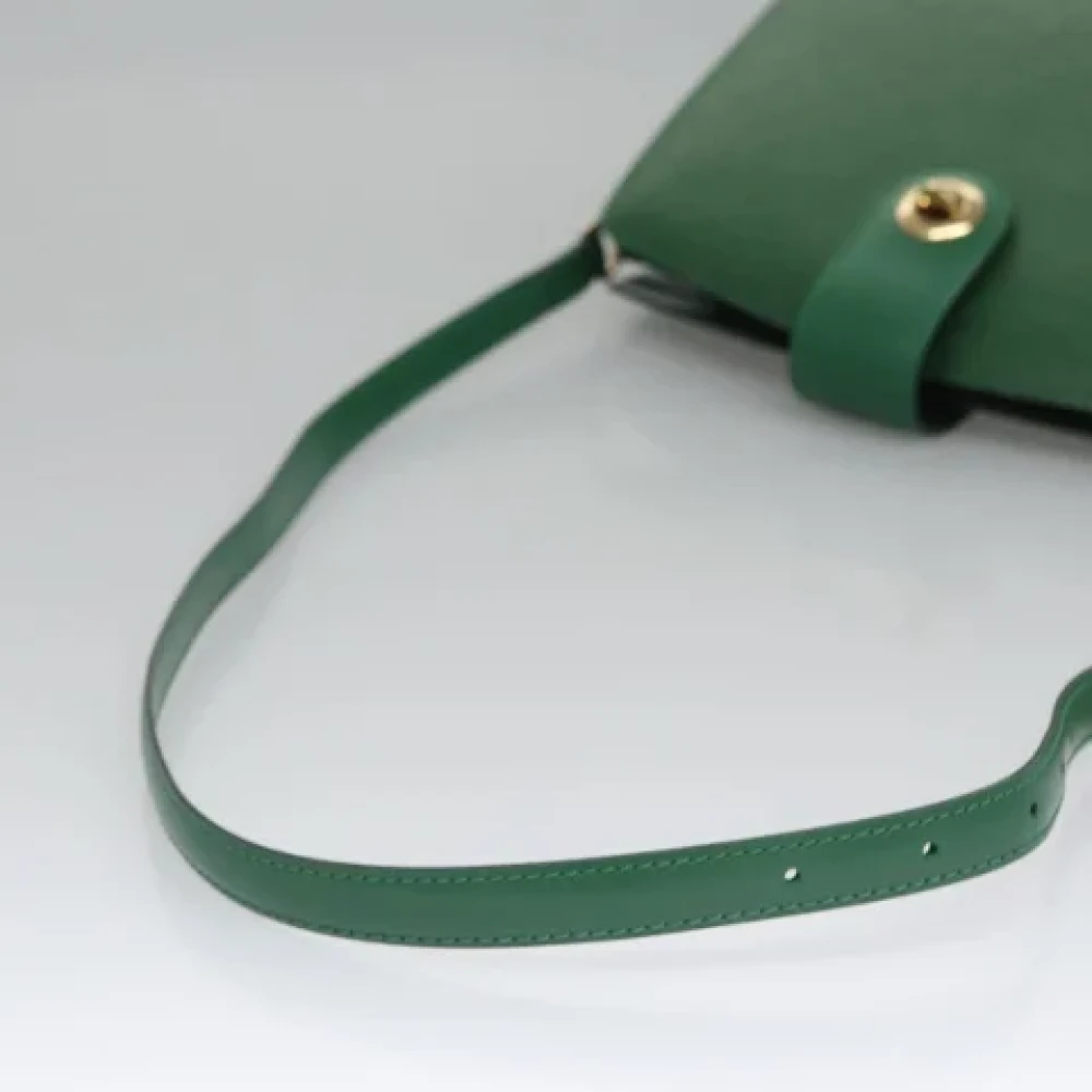 Louis Vuitton Vintage Pre-owned Leather louis-vuitton-bags Green Dames