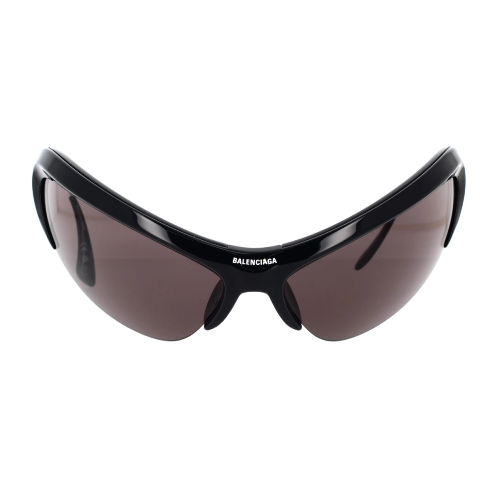 Balenciaga Wire Cat Solglasögon med Futuristisk Design,Sunglasses Black, Unisex, Dam