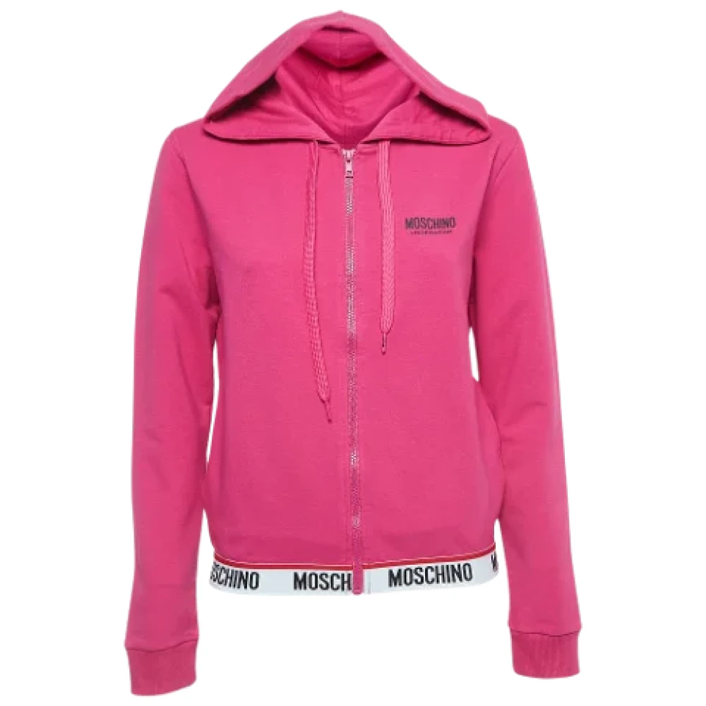 Moschino Pre-Owned Pre-owned Cotton outerwear Pink Dames