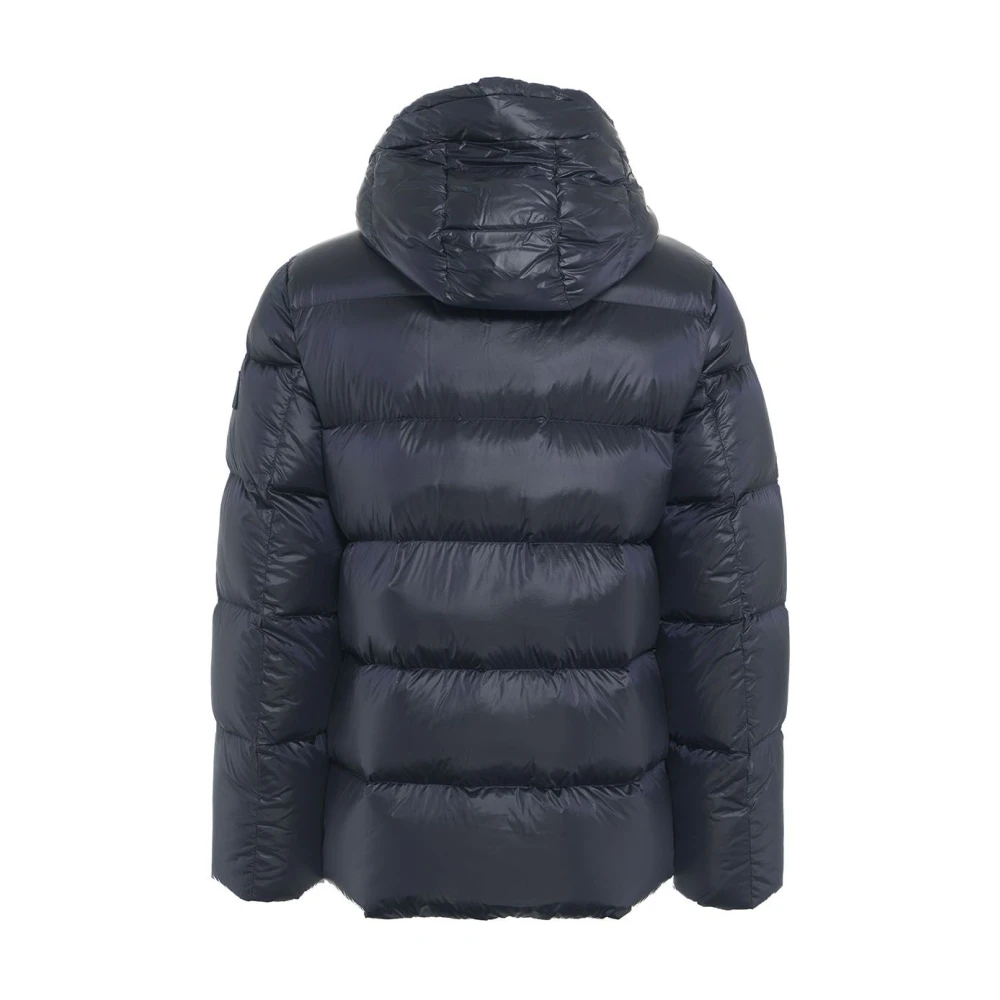 add Blauwe Gewatteerde Donsjas Aw24 Blue Heren
