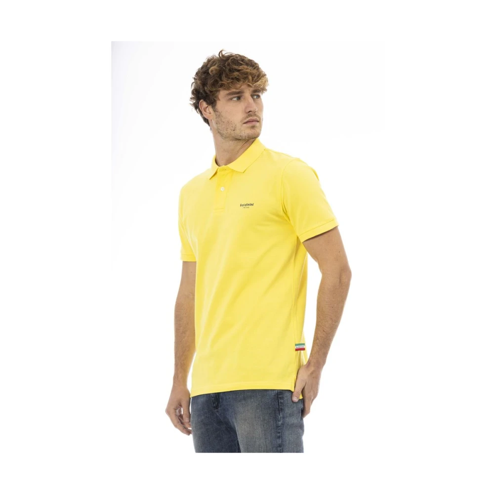 Baldinini Sunburst Yellow Polo Shirt Yellow Heren