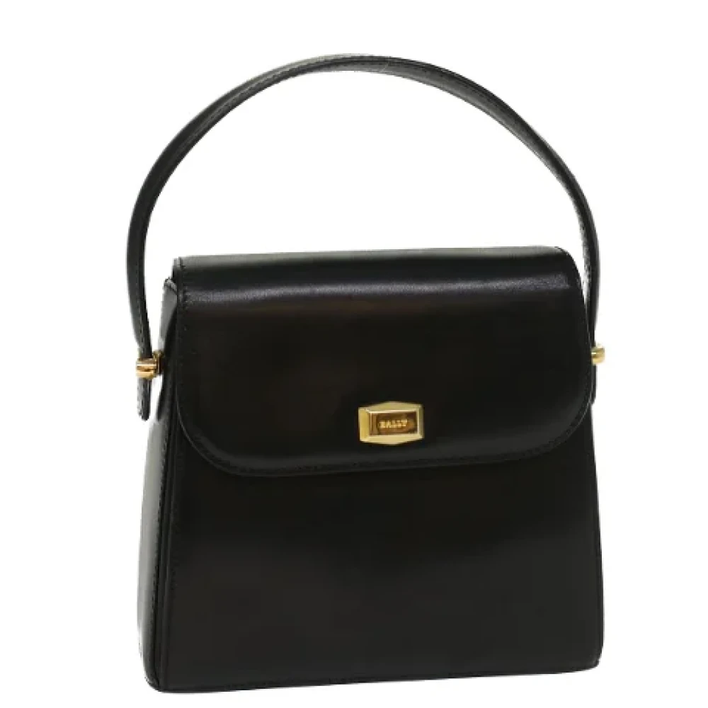 Bally Pre-owned Leather handbags Black Dames