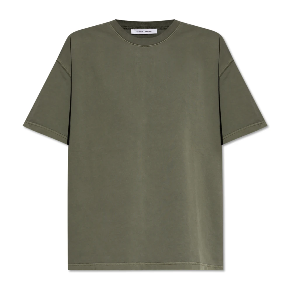 Samsøe T-shirt Eira Green Dames