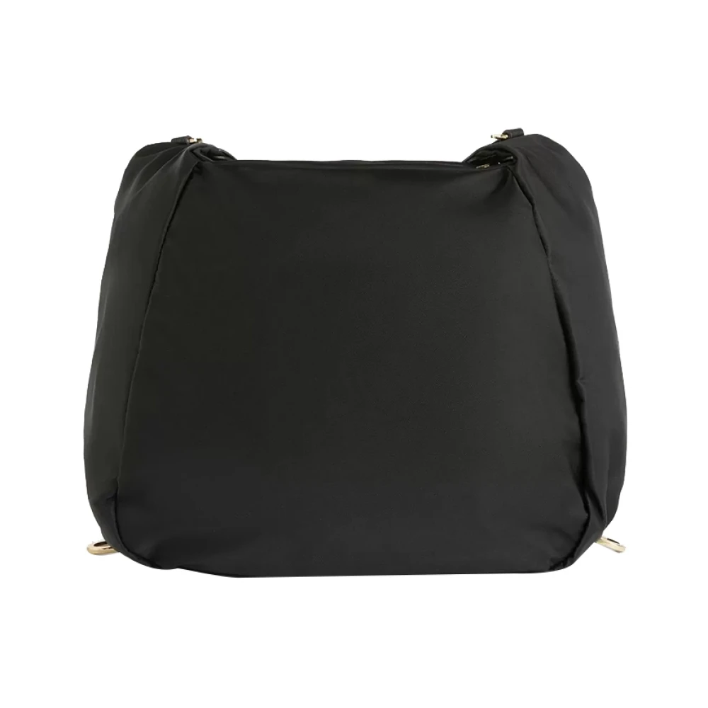 Alviero Martini 1a Classe Zwarte schoudertas met Geo Print Black Dames
