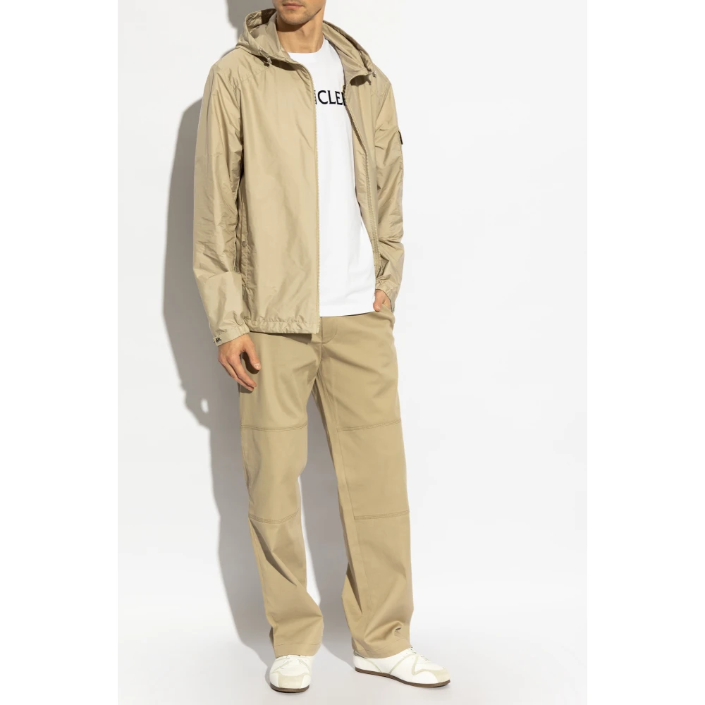 Moncler Jas Etiache Beige Heren