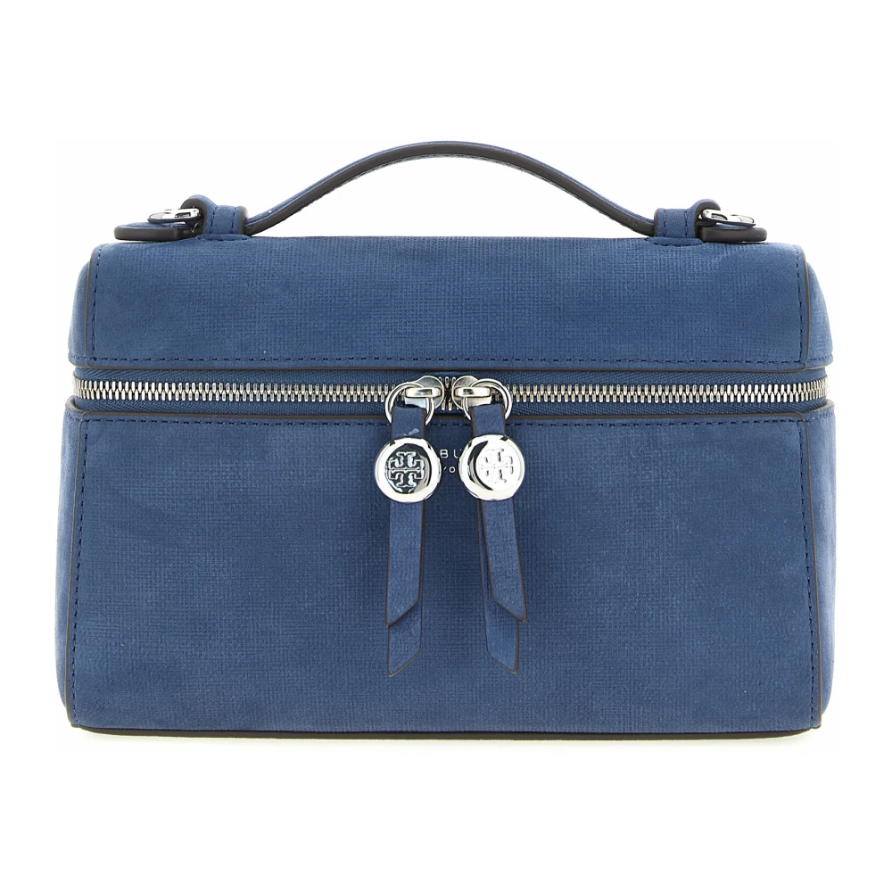 Tory Burch Women's Blue Toilet Bags, One Size, Romy Slim Handbag