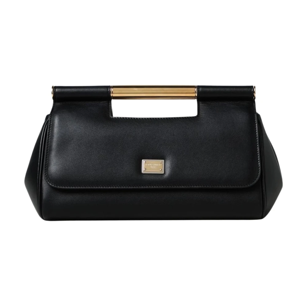 Dolce & Gabbana Women's Black Elegant Top Handle Bag