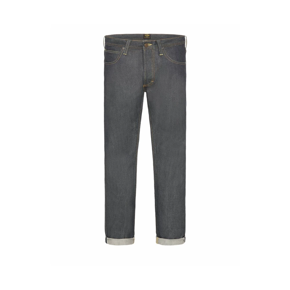 Lee Premium Standard Fit Jeans med japansk Selvedge och tyg Blue, Herr