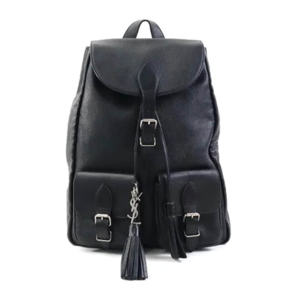 Pre-owned > Pre-owned Bags > Pre-owned Backpacks - - Saint Laurent Vintage - Modalova