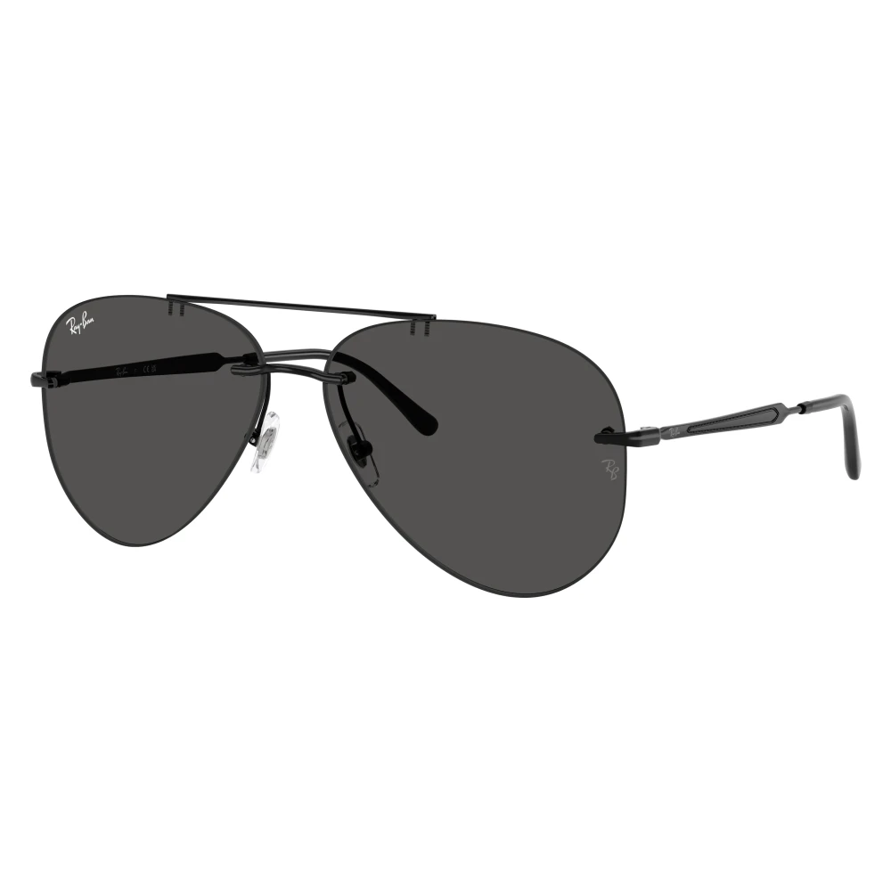 Ray-Ban Sunglasses - Black Frame Grey Lenses 59-14, RB3791 - Image 3