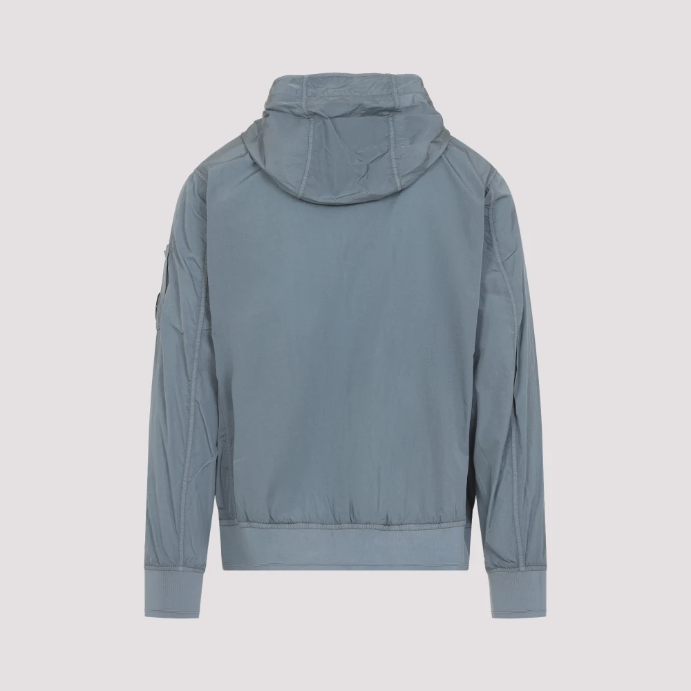C.P. Company Hooded Jacket met Chrome-R Lens Blue Heren