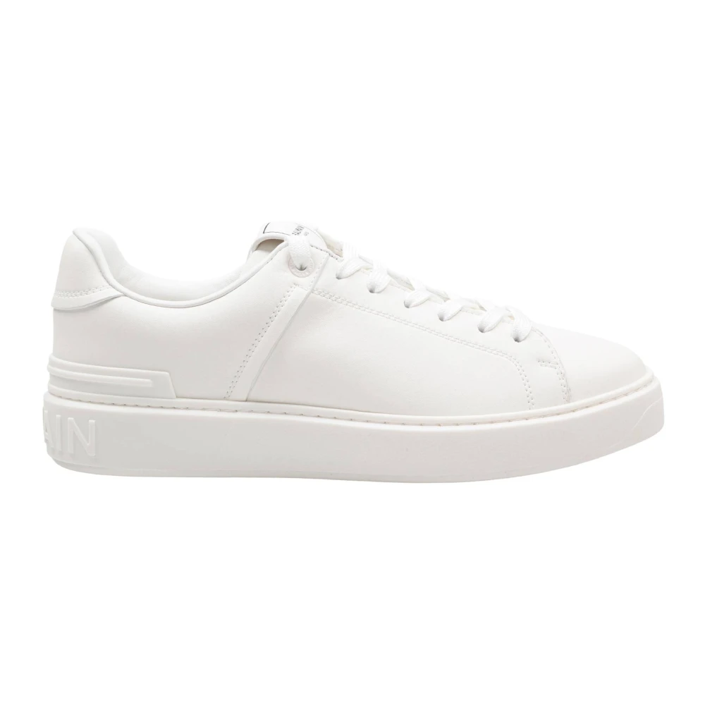 Balmain White B-Court Sneaker - Female - Sneakers - 7 Uk - Shoes