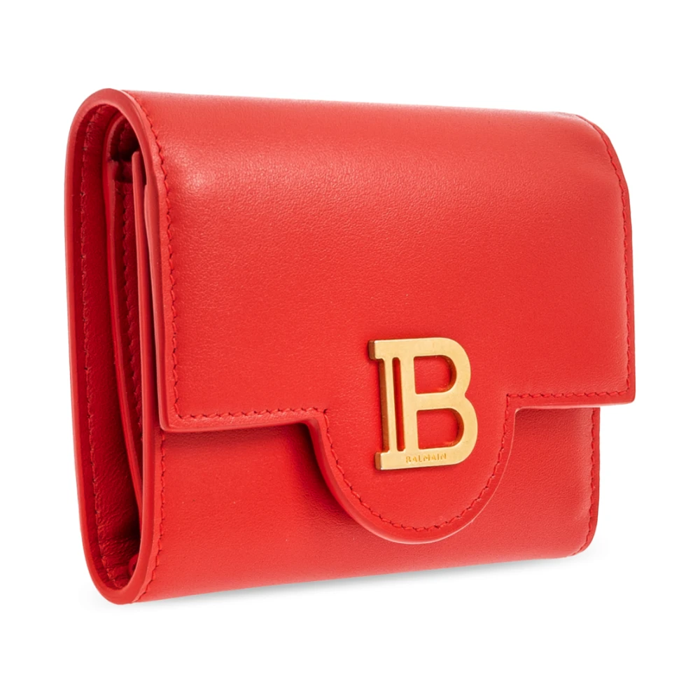 Balmain Wallet B-Buzz Red Dames