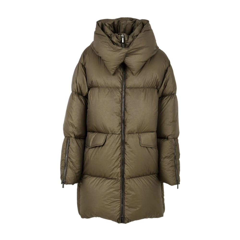 Moorer , Down Coats, Female, Green, 2XS, Nevola Puffer Jacket