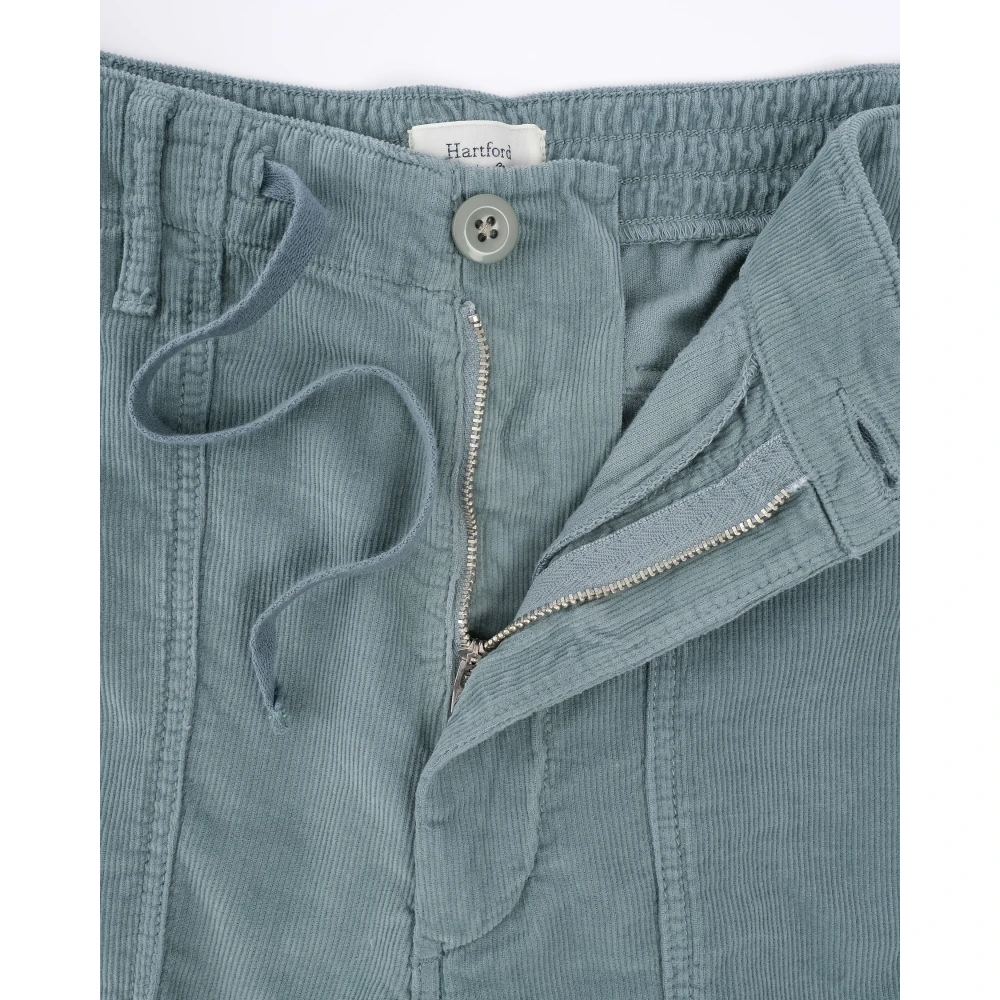 Hartford Casual Shorts Green Heren