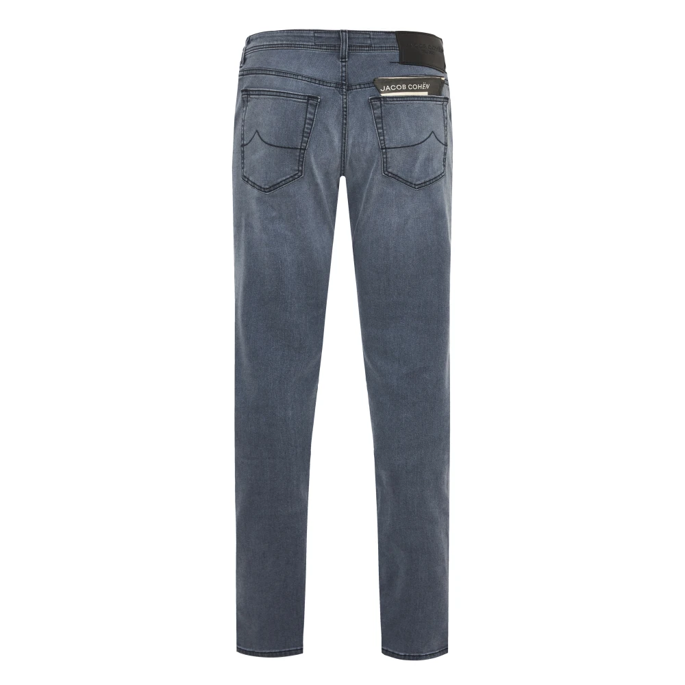 Jacob Cohën Stretch jeans met binnen details Gray Heren