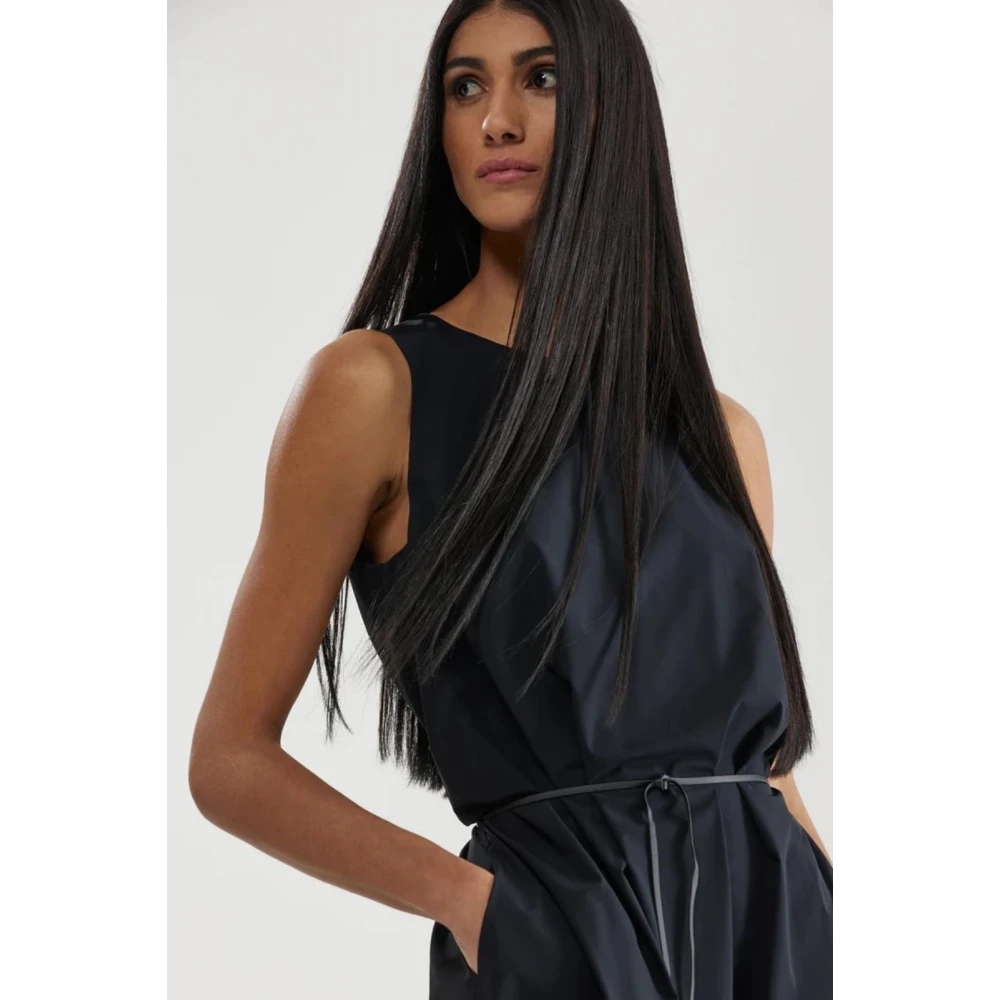 RRD Stijlvolle Tanktop Jurk Black Dames