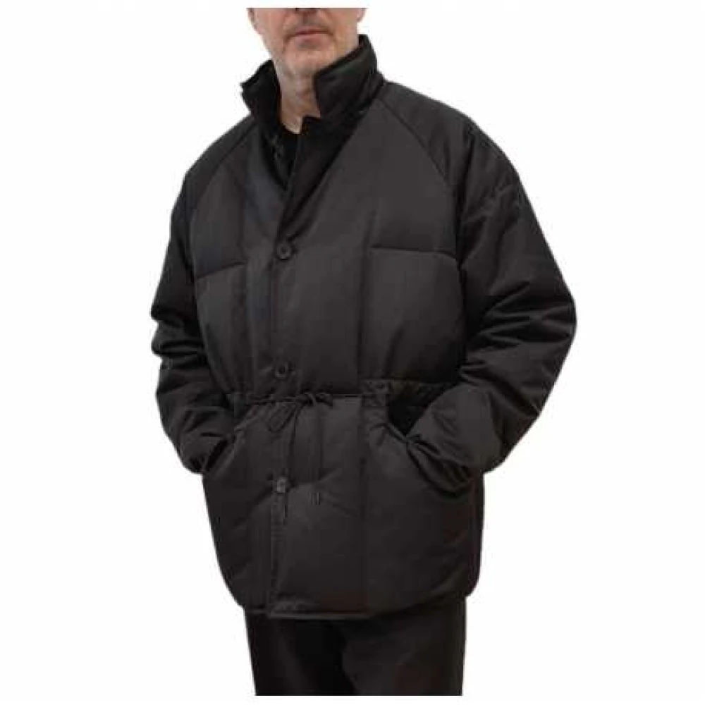Paul Smith Zwarte Parka Donsjas Mannen Black Heren