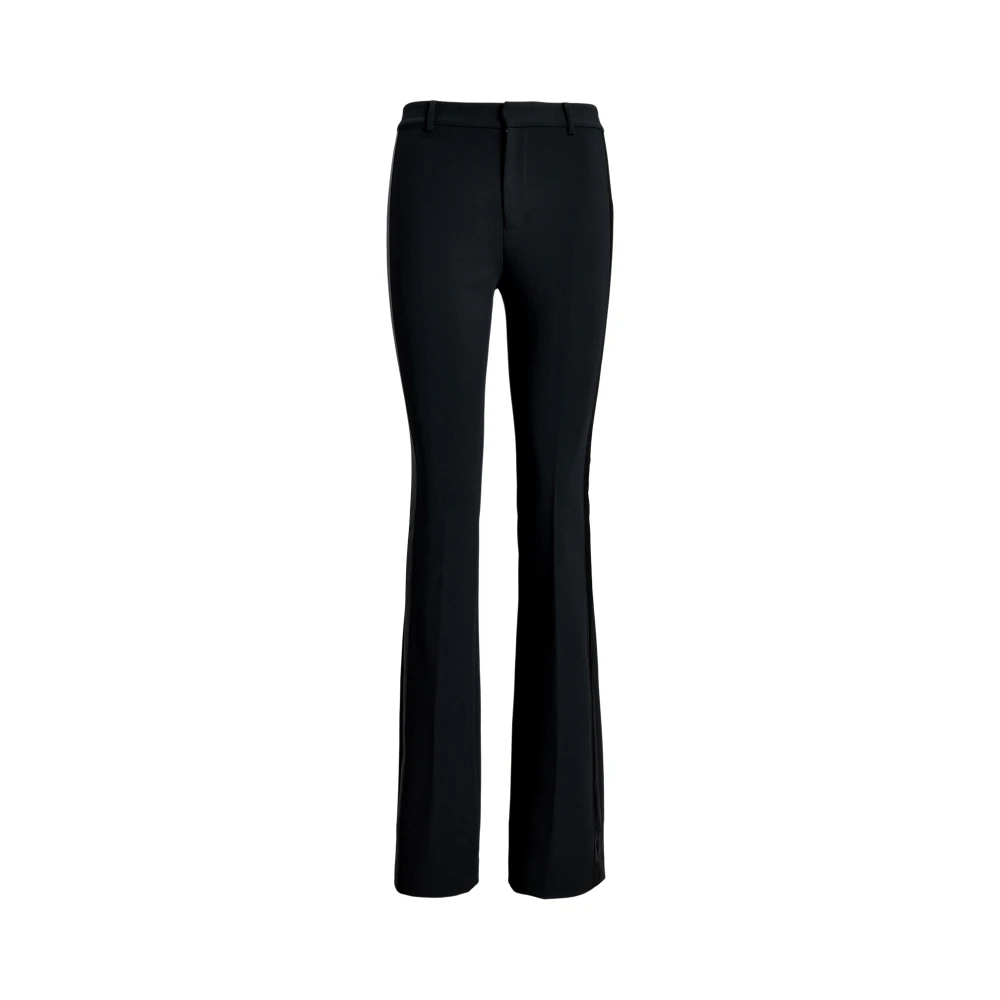 Ralph Lauren Women's Black Wide Trousers, Xs, Wide Trousers