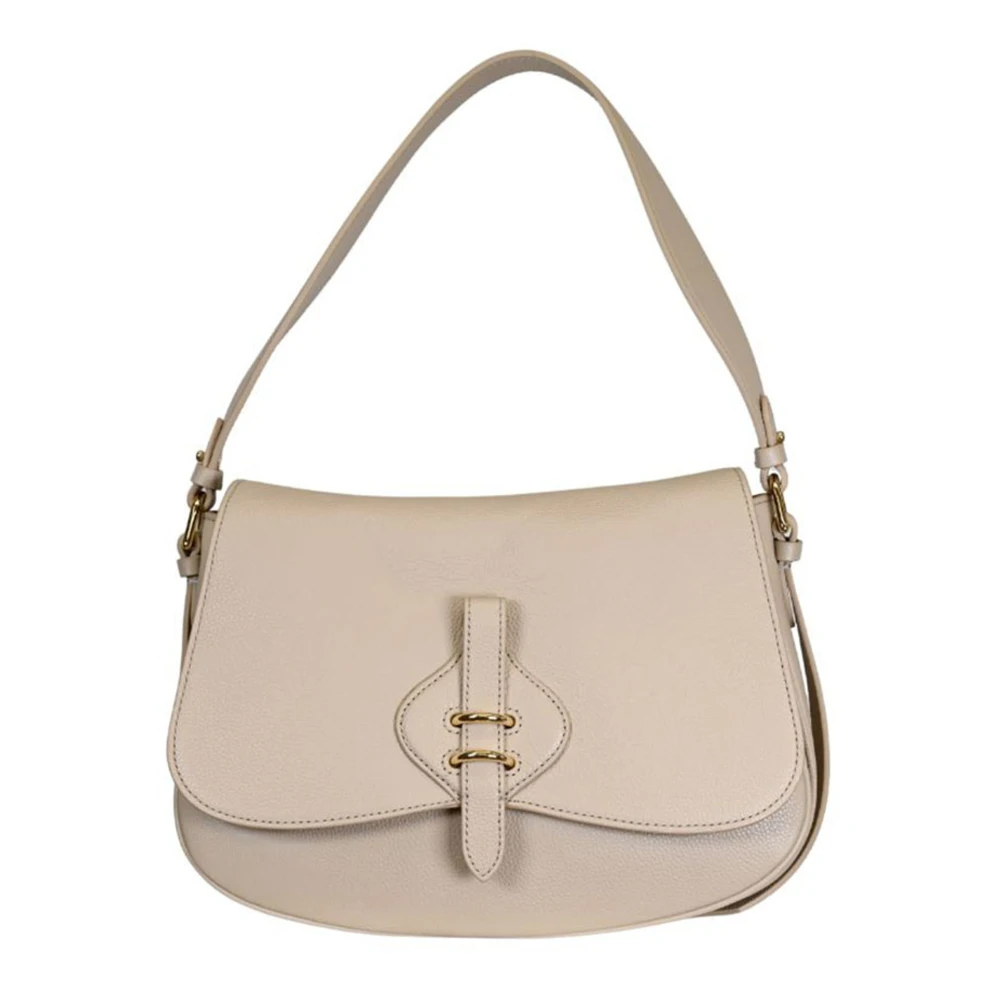 Coccinelle Women's Beige Shoulder Bags, One Size, Borse Pelle