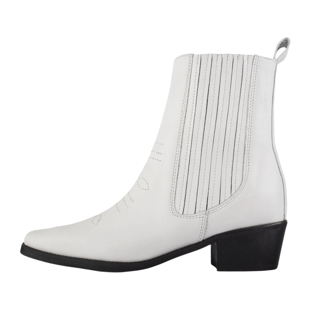 L37 Vit Cowboystövlar