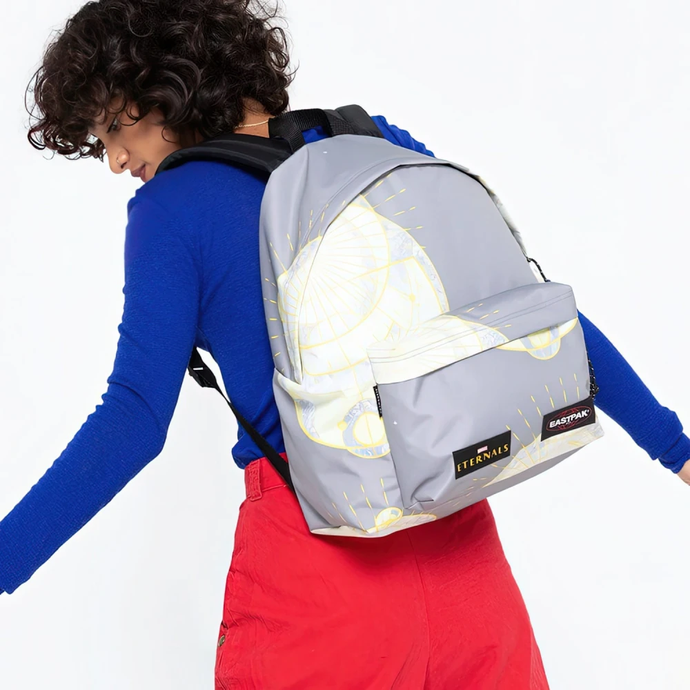 Eastpak Unisex Rugzak Gewatteerd Pak'r Eternals Thena Sand Gray Heren