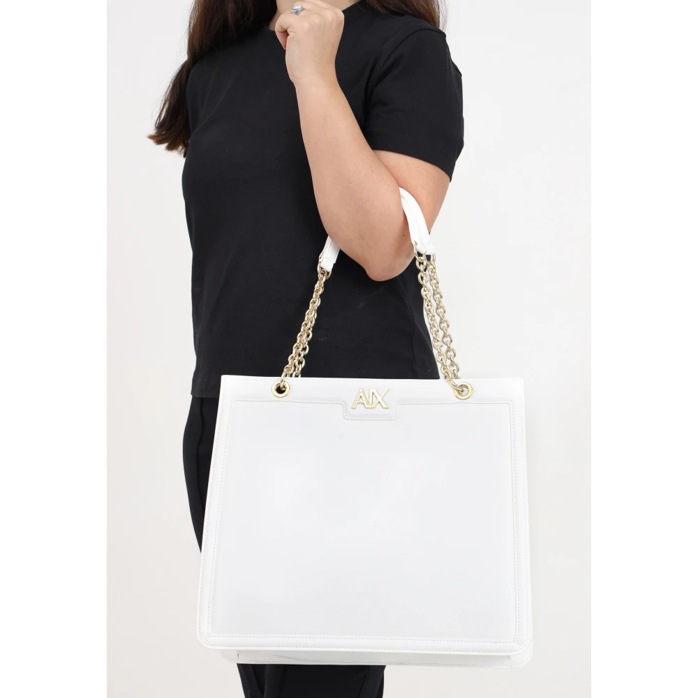 Armani Exchange Shoulder Bags White Dames