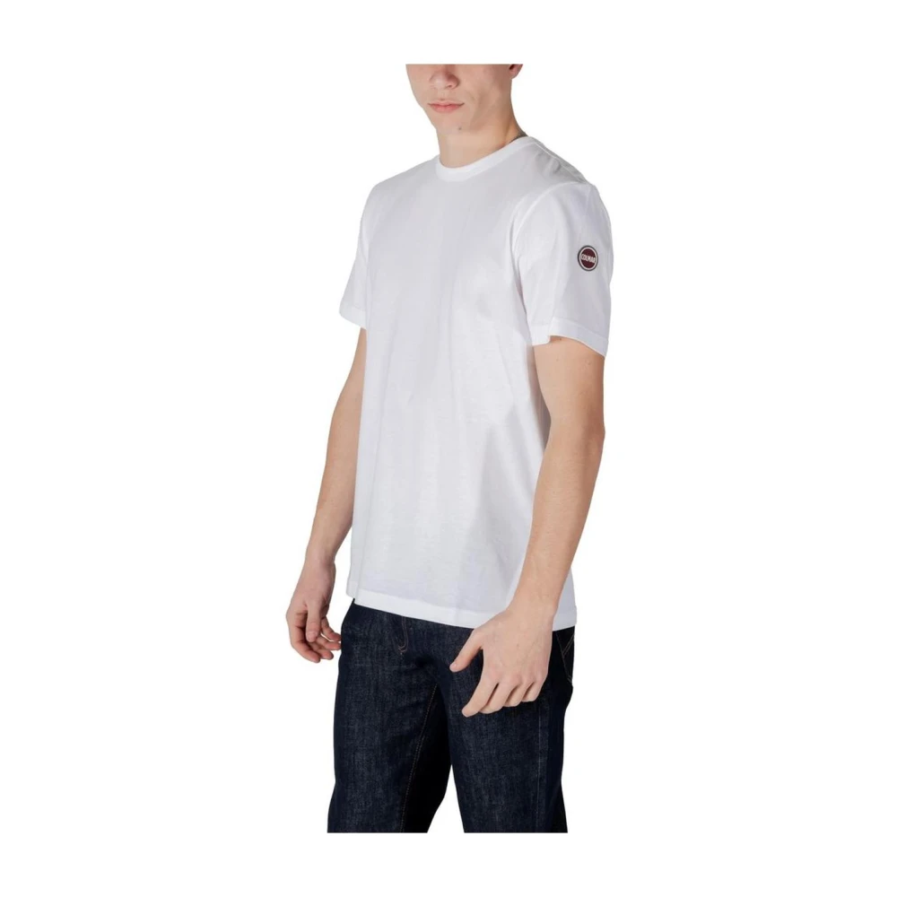 Colmar Witte Katoenen Korte Mouw T-Shirt White Heren