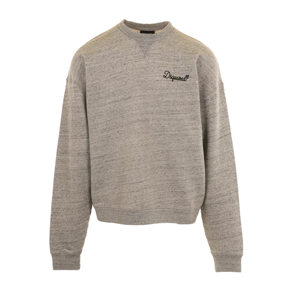 Dsquared2 Herren Grau Sweatshirts & Hoodies, Lgröße: