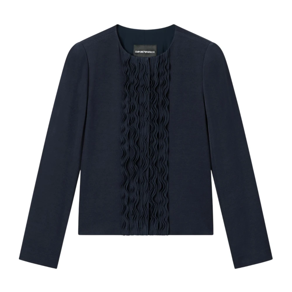 Emporio Armani Damen Blau Blusen & Hemden, Sgröße: