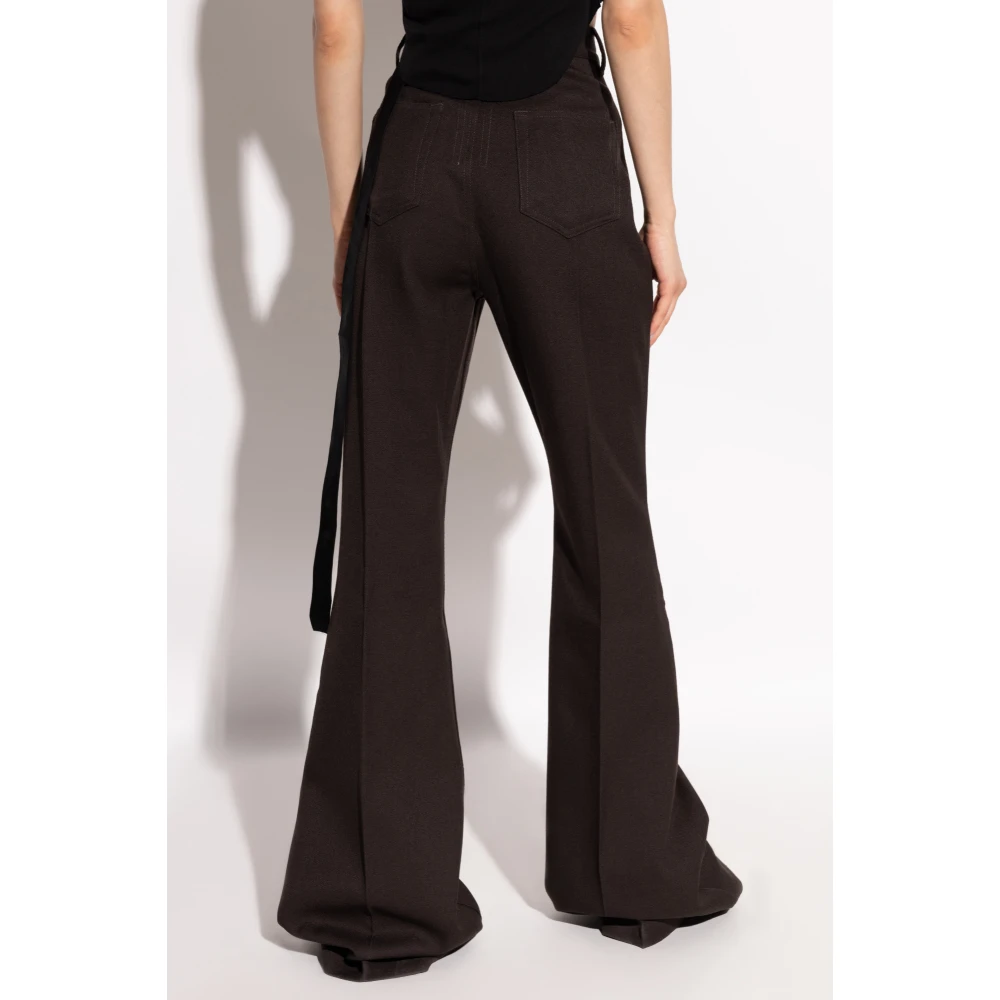 Rick Owens Pants Bolan Brown Dames