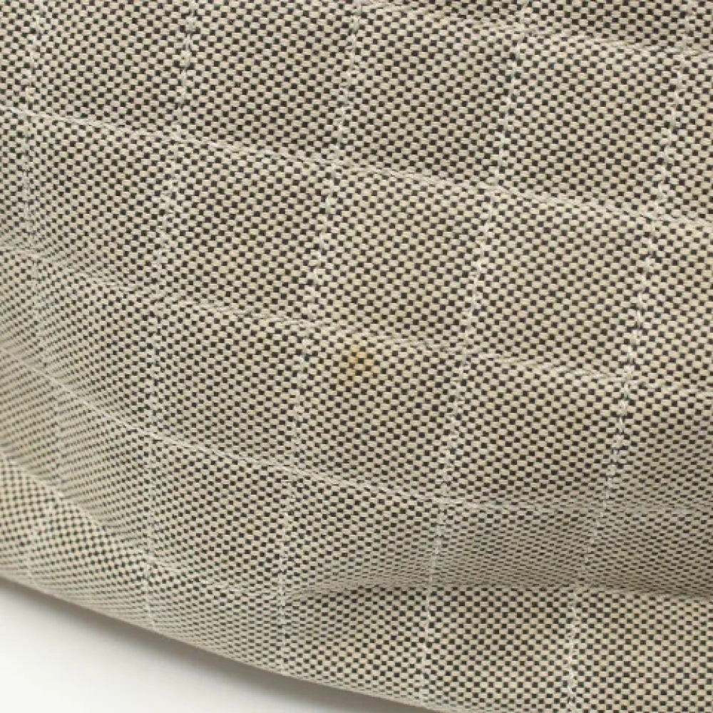 Chanel Vintage Pre-owned Leather chanel-bags Gray Dames
