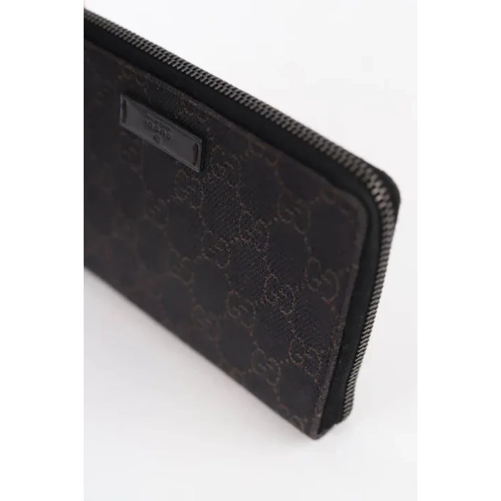 Gucci Vintage Pre-owned Leather wallets Brown Dames