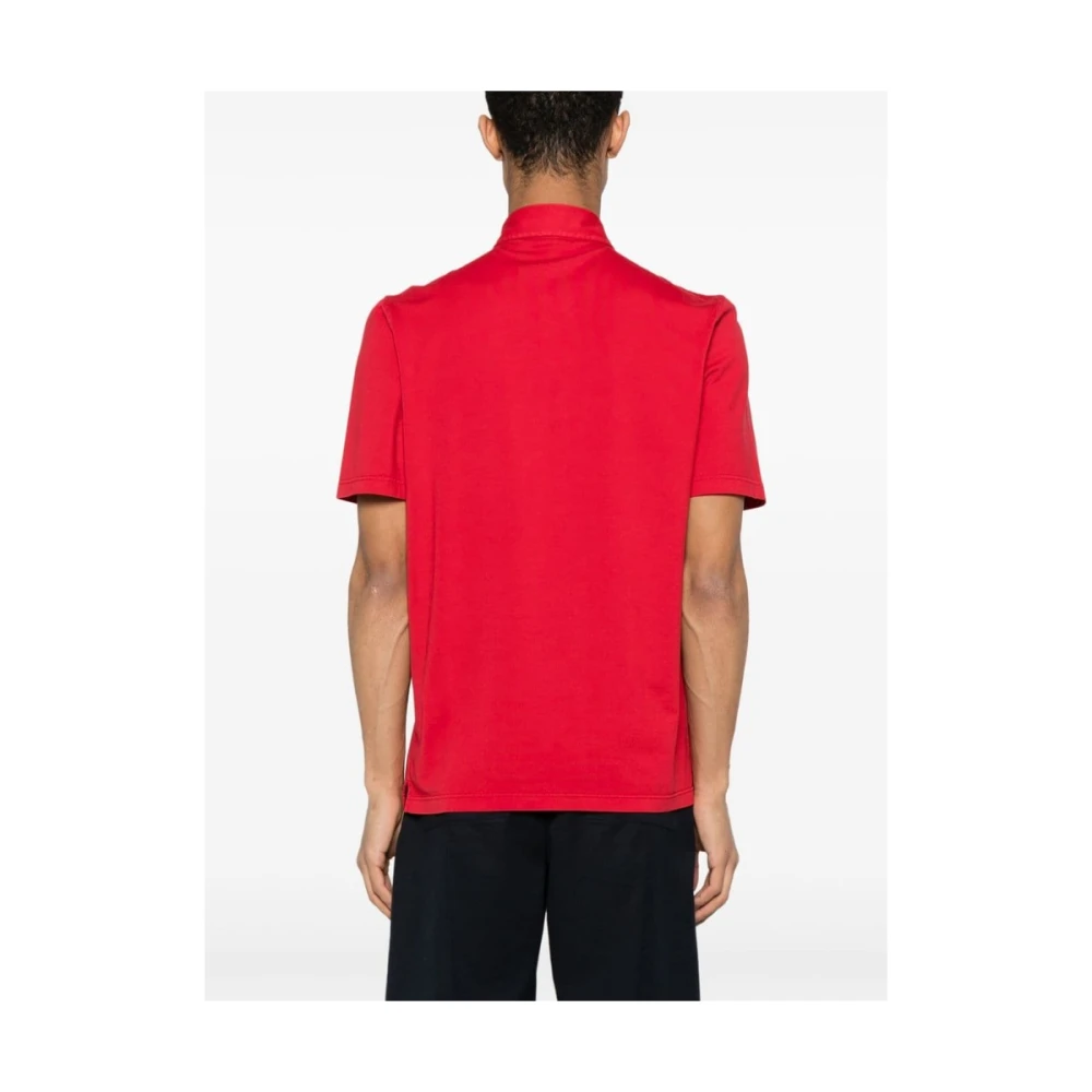 La Fileria Polo Shirts Red Heren