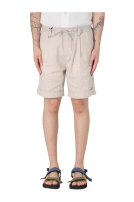 yellow-cream-casual-shorts-stylish