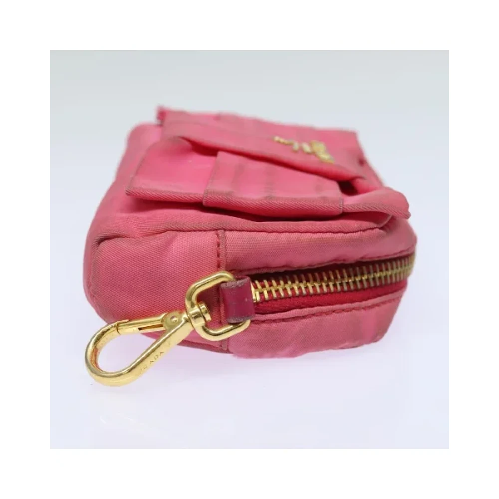 Prada Vintage Pre-owned Nylon prada-bags Pink Dames