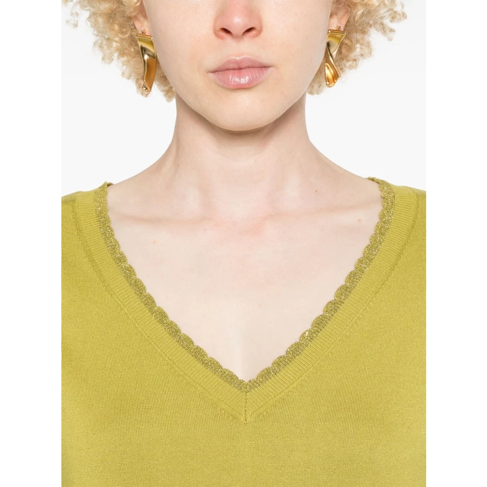 Liu Jo Stijlvolle Sweaters Collectie Green Dames