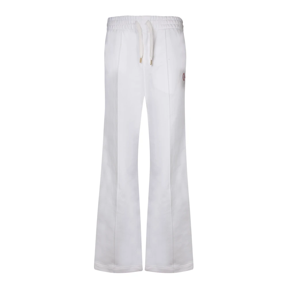 Casablanca Witte Broek Verhoog Stijl Comfort Klasse White Heren