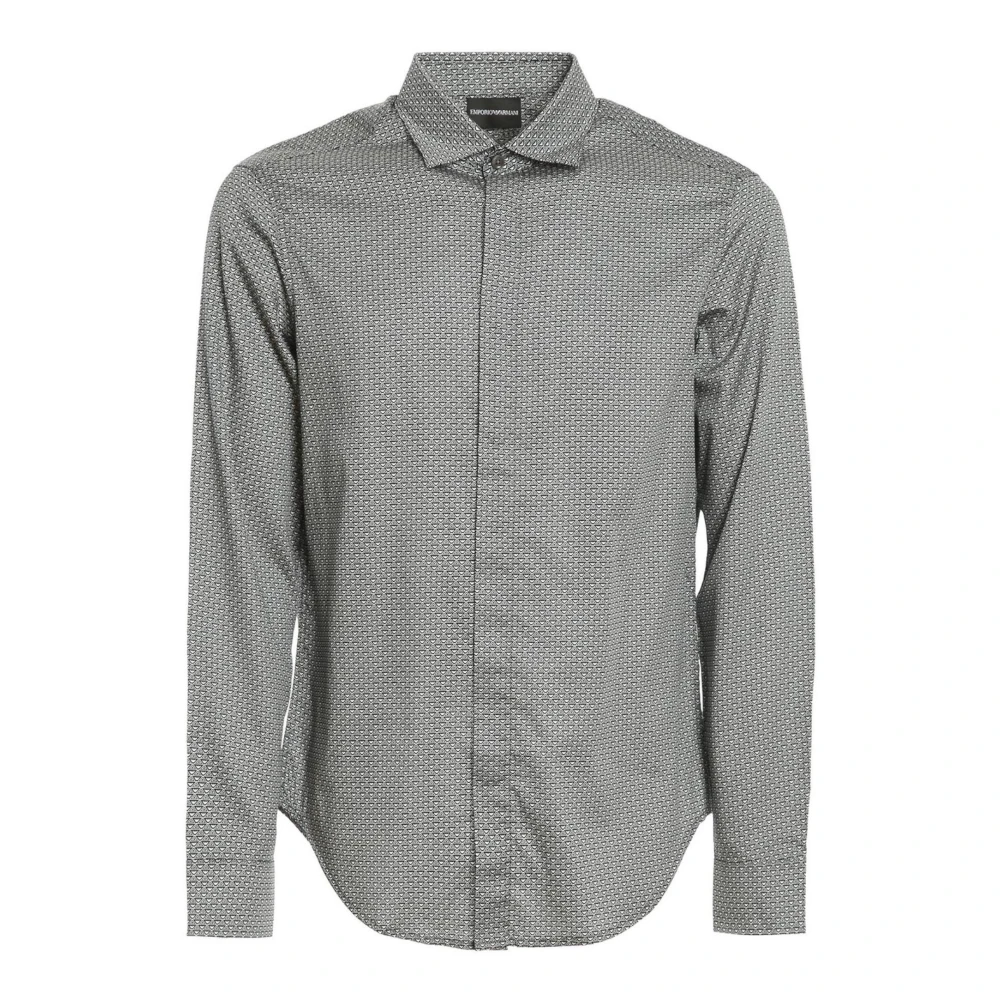 Emporio Armani Hombre Azul Camisas, Talla: S