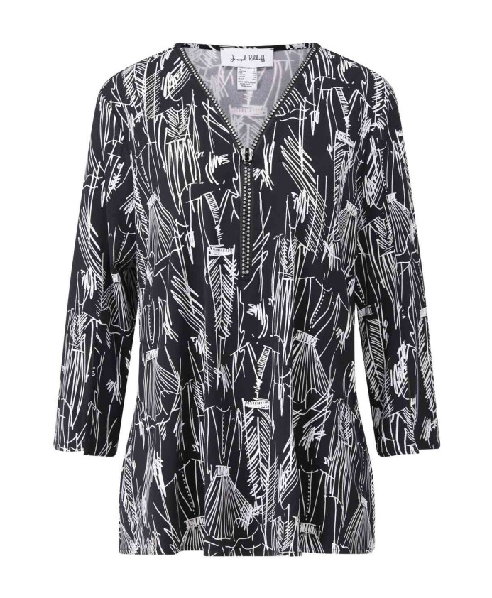 blouse-a-motif-abstrait-avec-strass