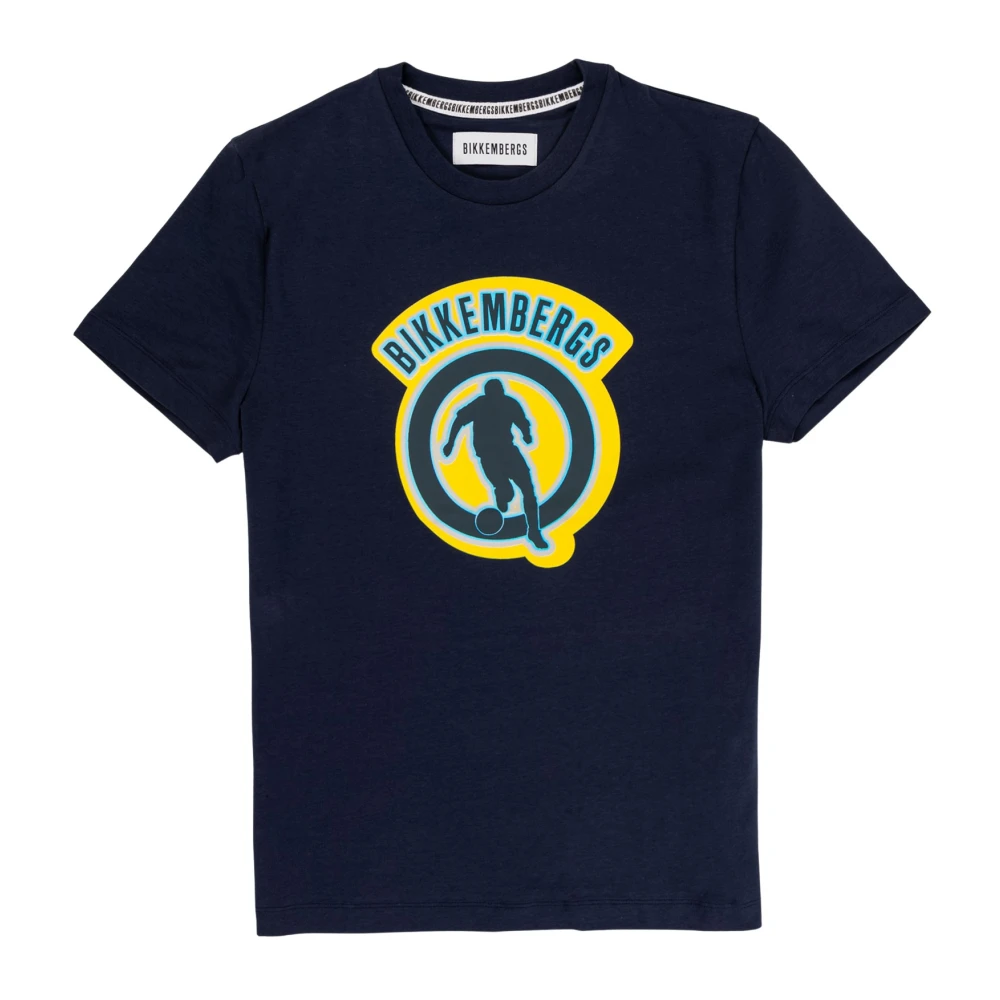 Bikkembergs Stijlvolle Heren T-Shirt Collectie Blue Heren