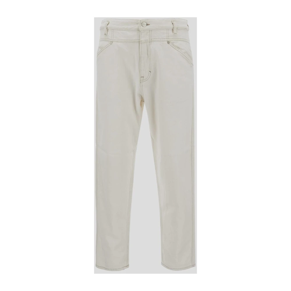 closed Moderne Tapered Jeans Beige Heren