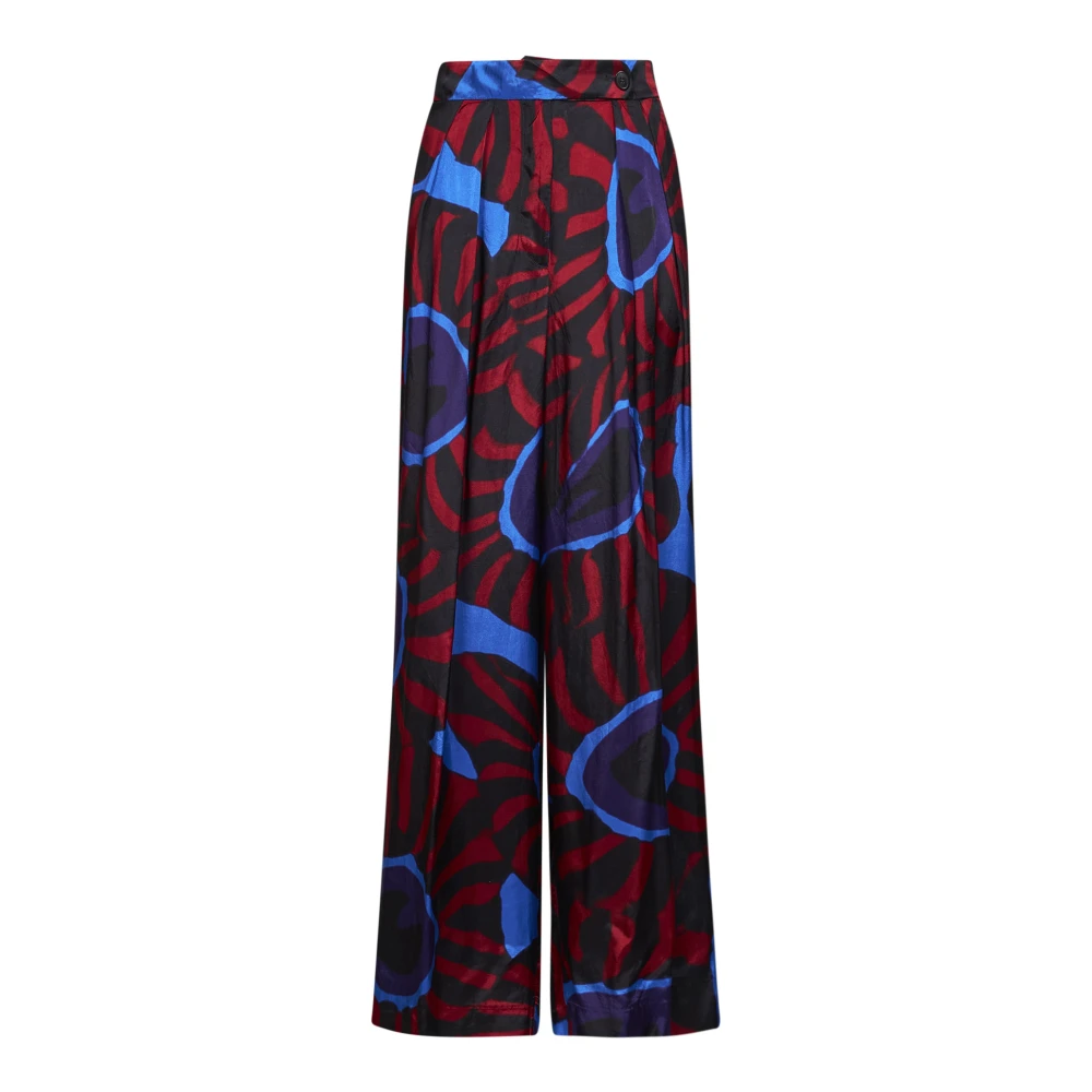Dries Van Noten Donna Multicolor Pantaloni, E, S, New,