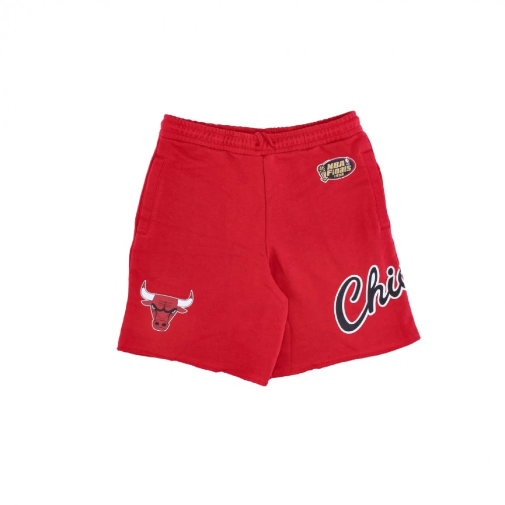 Mitchell & Ness NBA Game Day French Terry Shorts Hardwood Classics Red, Herr