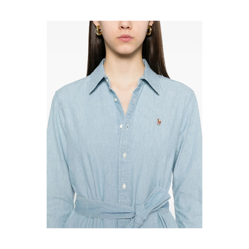 Ralph Lauren Jurk Blue Dames