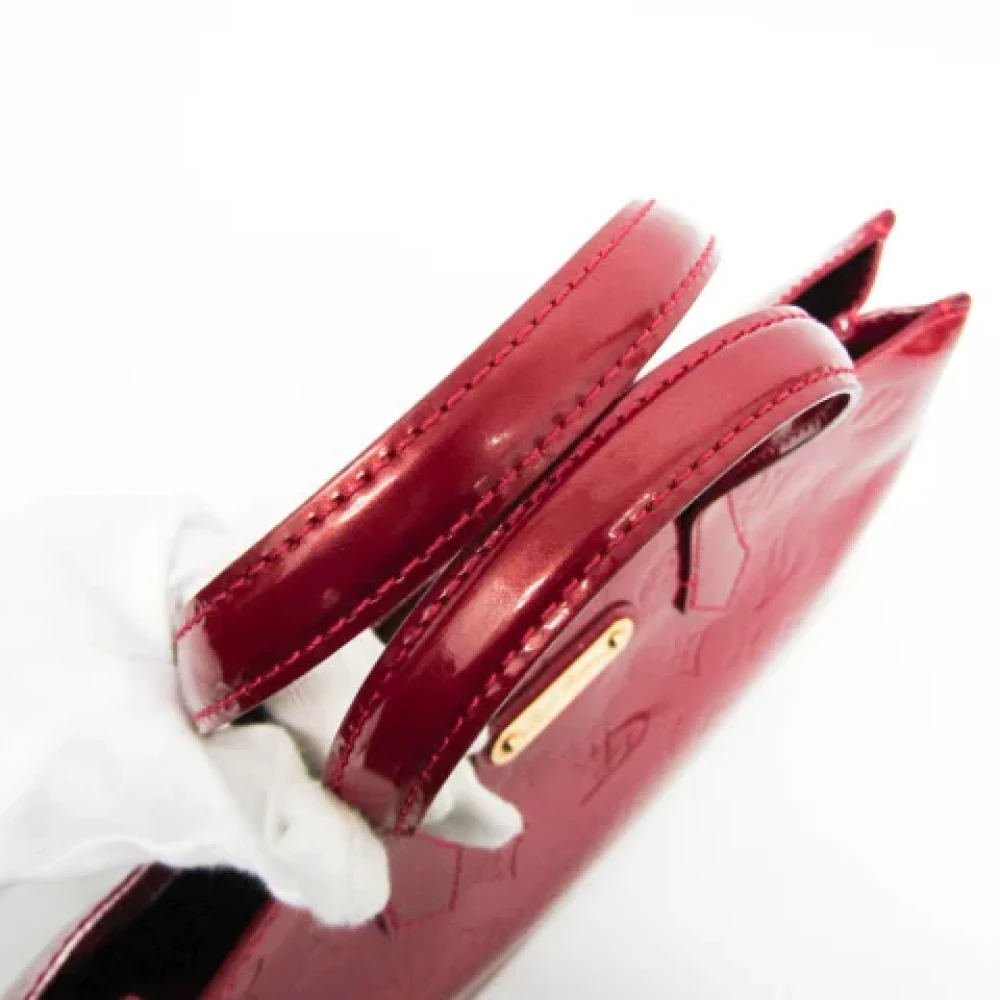 Louis Vuitton Vintage Pre-owned Leather louis-vuitton-bags Red Dames
