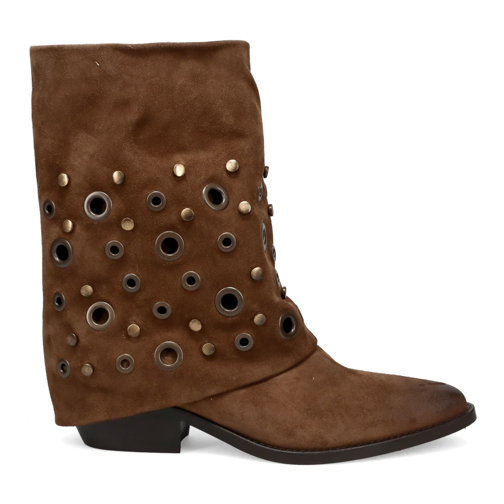 Julie Dee TEX Borchie Ankle Boot