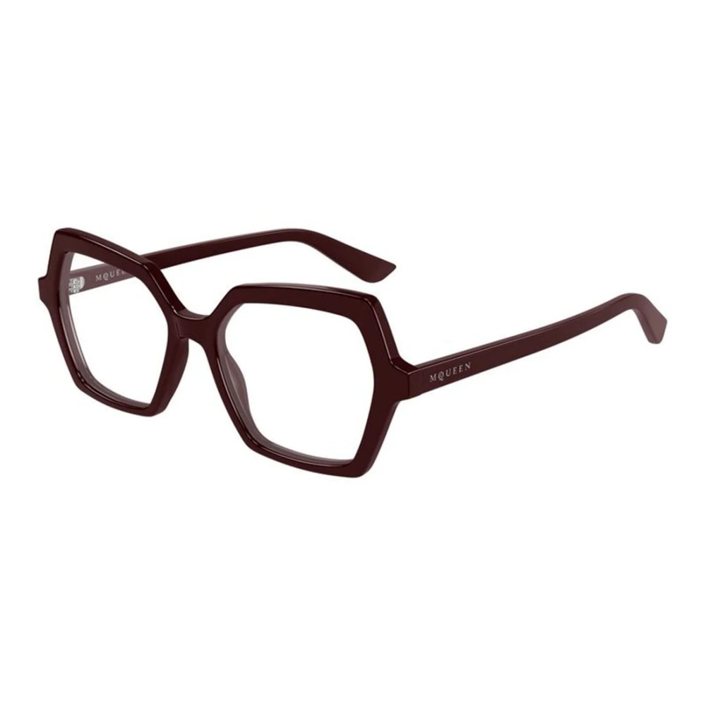 Alexander Mcqueen Women's Red Glasses, 54 Mm, Am0537o Eyeglasses
