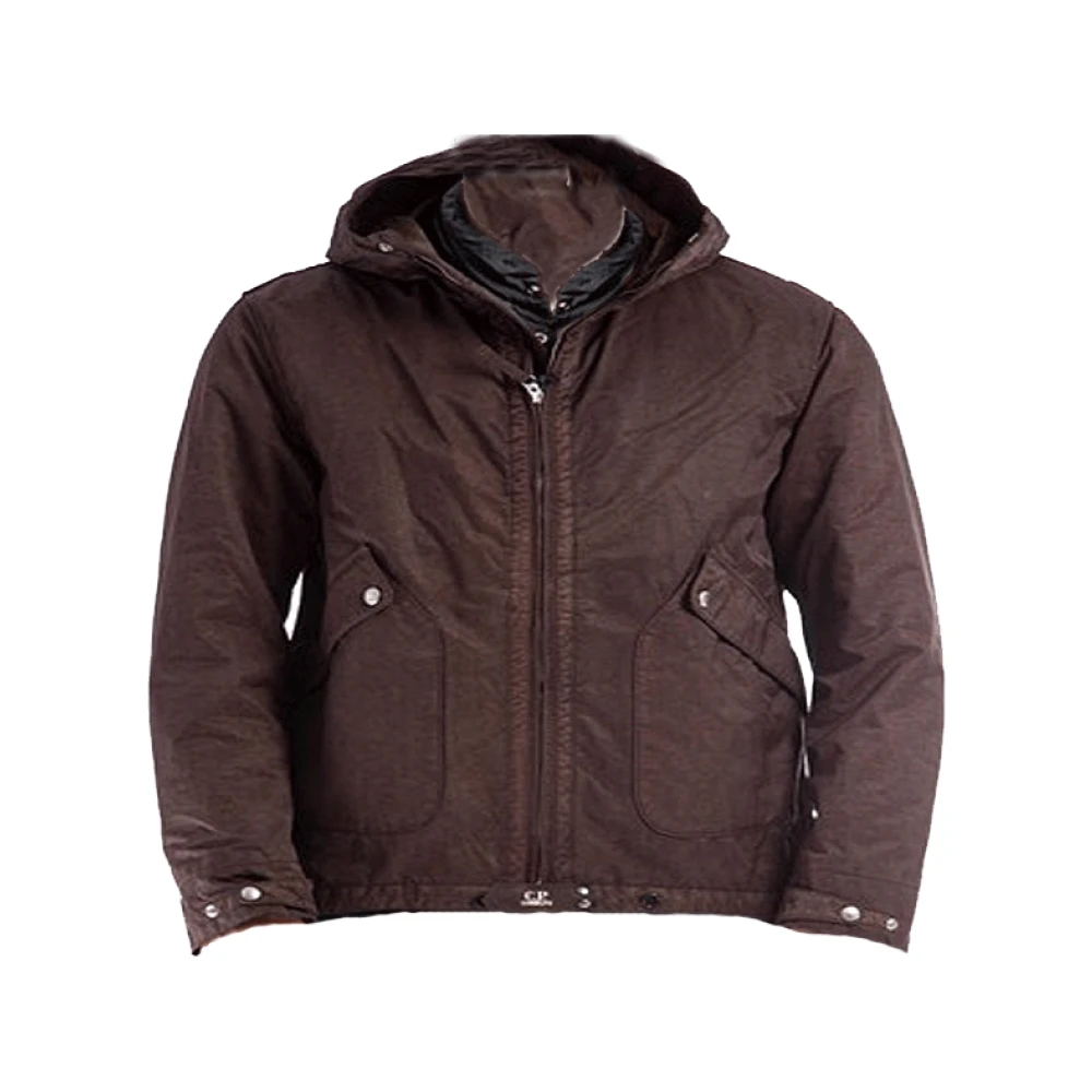 C.P. Company Micro Kei Capuchonjack Brown Heren