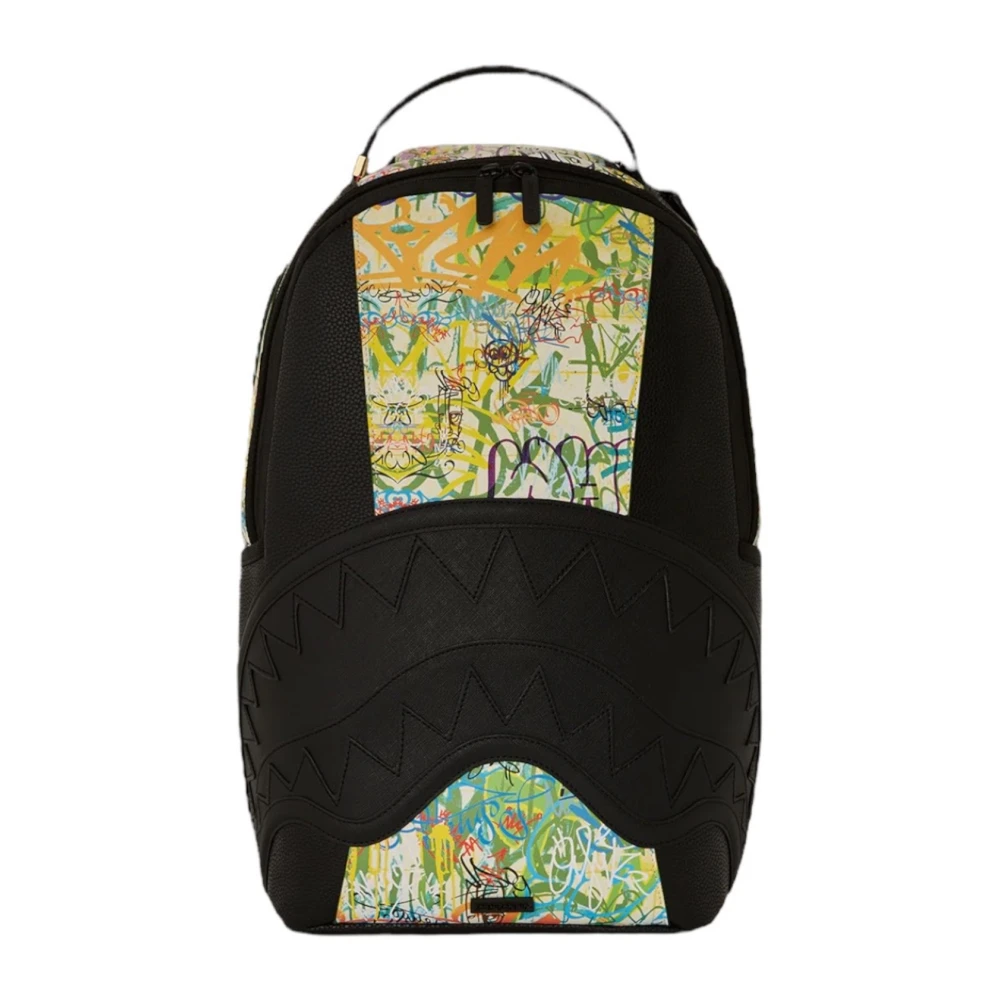 Sprayground Raceway Graffiti Ryggsäck Black, Unisex